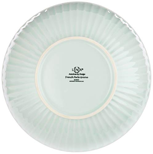 Lenox 856933 French Perle Groove Ice Blue Medium Bowl