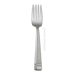 Oneida Amsterdam 45 Piece Everyday Flatware, Service for 8, 18/0 Stainless Steel, Silverware Set, Dishwasher Safe, Multi