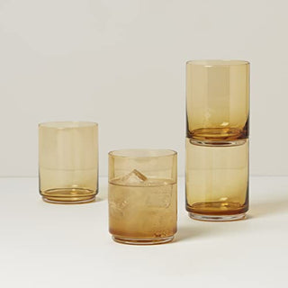 Lenox Tuscany Classics 4Pc Tall Glasses, 1.10, Orange