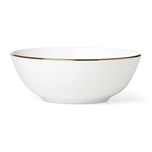 Lenox Continental Dining Gold Place Setting Bowl, 0.55 LB, White