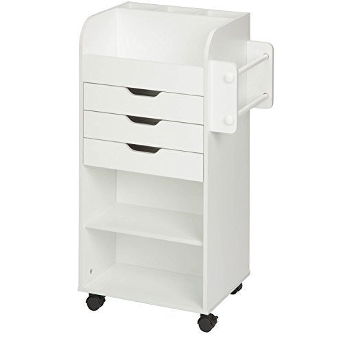 Honey-Can-Do Craft Storage Cart & Rolling Storage Cart and Organizer with 12 Plastic Drawers