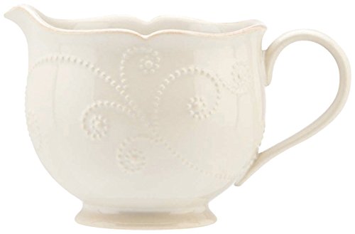 Lenox French Perle Sauce Pitcher, White