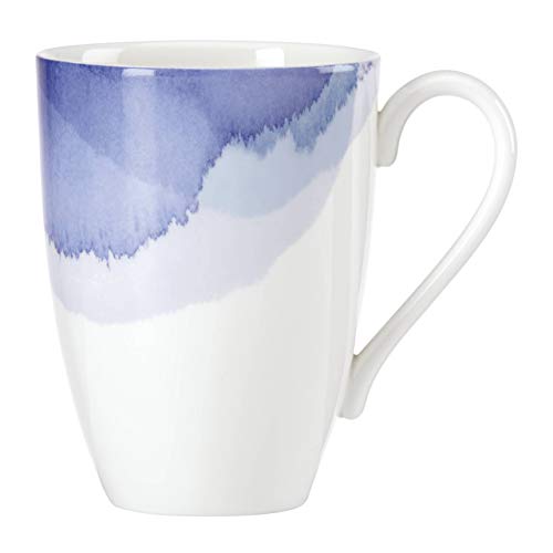 Lenox 865607 Indigo Watercolor Stripe Mug