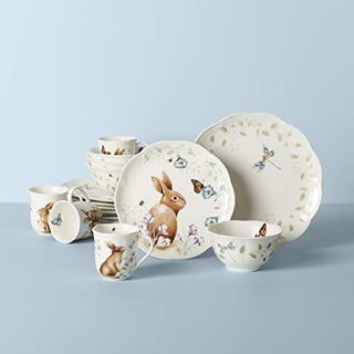 Lenox 894104 Butterfly Meadow Bunny 16Pc Set