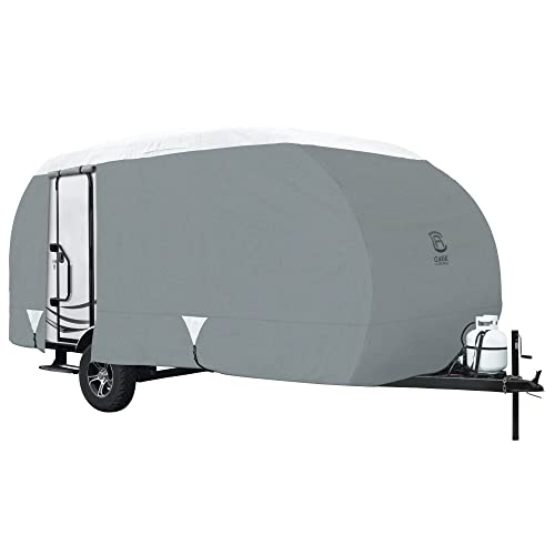 Classic Accessories Over Drive PolyPRO3 Deluxe R-Pod Travel Trailer Cover, 17&