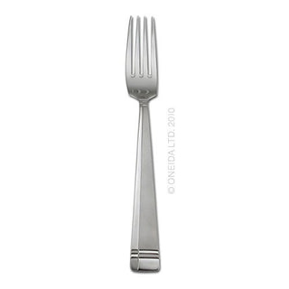 Oneida Amsterdam 45 Piece Everyday Flatware, Service for 8, 18/0 Stainless Steel, Silverware Set, Dishwasher Safe, Multi