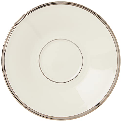 Lenox Solitaire Saucer, Ivory/Platinum – HomePlace