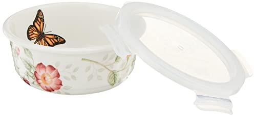 Lenox Butterfly Meadow Round Serve and Store, Small