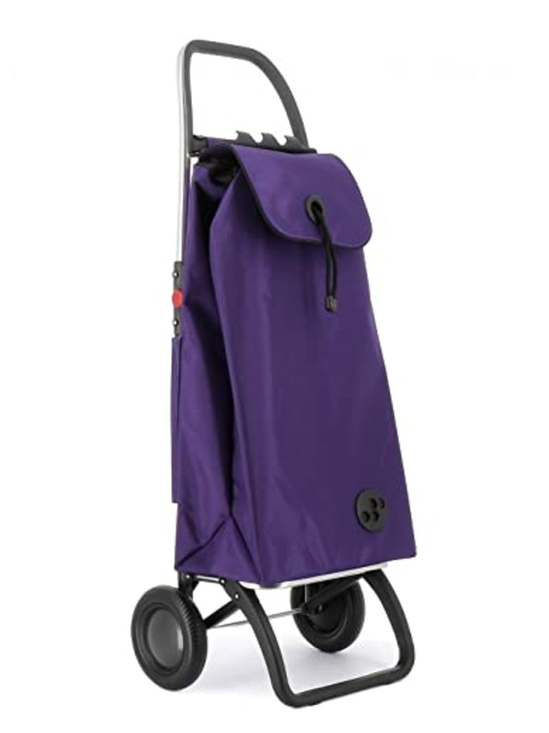 ROLSER I-Max MF 2 Wheel Foldable Shopping Trolley - Purple