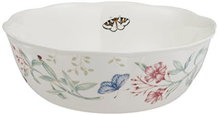 Lenox Butterfly Meadow Serving Bowl , white body