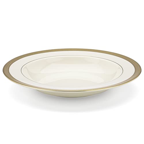 Lenox Lowell Rimmed Bowl, Pasta/Soup, Ivory