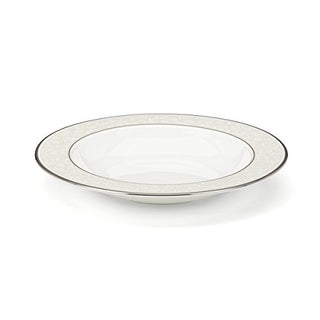 Lenox Opal Innocence Rimmed Bowl, Pasta/Soup, white