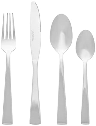 Hampton Forge Catalina Mirror 16Pc Set, 1.65 LB, Metallic
