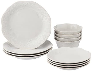 Lenox French Perle 12 Piece Dinnerware Set