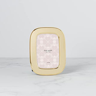 KATE SPADE Gold South Street 4" X 6" Oval Frame, 0.80 LB
