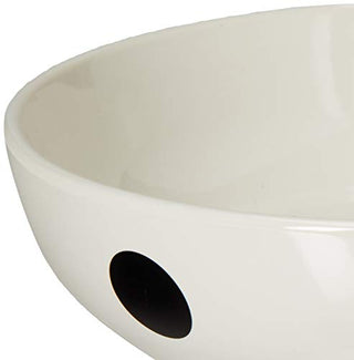 KATE SPADE Deco Dot Pasta Bowl, 1.45 LB, White