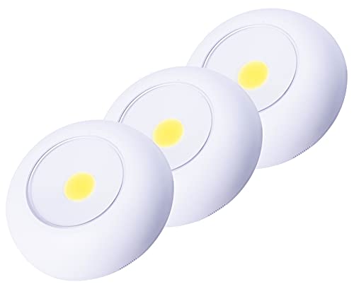 LIGHT IT! By Fulcrum, 30041-308 COB Anywhere Light, White, 3 pack