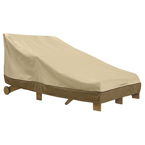 Classic Accessories Veranda Doppel-Chaise-Longue Abdeckung – Für 203x140x84 Cm Lounge. Wasserdicht, 3 Jahre Garantie. Schutz Für Gartenmöbel.