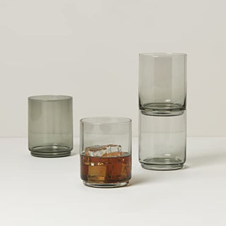 Lenox Tuscany Classics 4Pc Tall Glasses, 1.10, Black