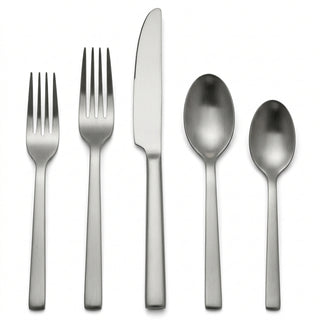 Oneida Chef's Table 20 Piece Everyday Flatware, Service for 4, 18/0 Stainless Steel, Silverware Set