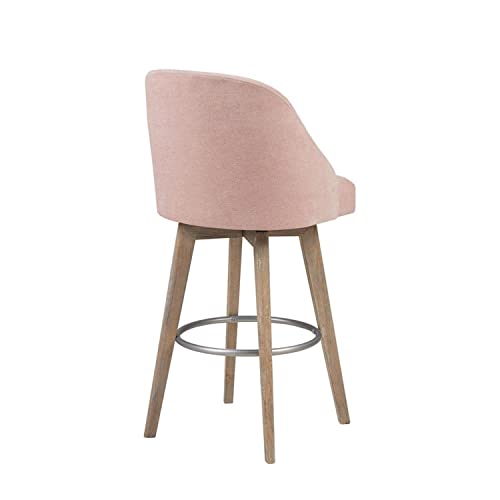 Madison Park Pearce Bar Stool with Pink Finish MP104-1149