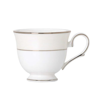 Lenox Opal Innocence Stripe Teacup, 0.50 LB, Tea Cup
