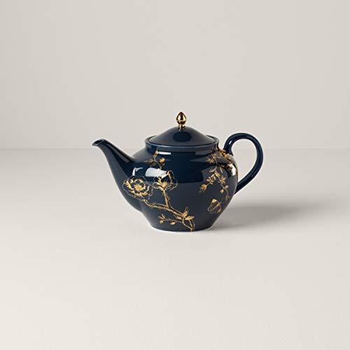 Lenox Spring & Vine Teapot, 1.95 LB, Blue