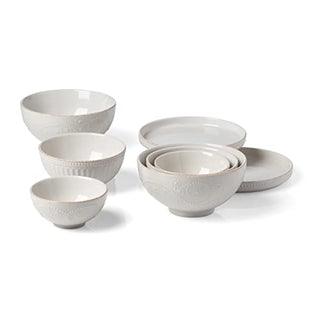 Lenox French Perle 8Pc Luna Nesting Dinnerware Set