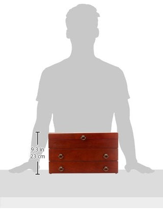 Reed And Barton 43M Bristol Grande Mahogany Flatware Chest