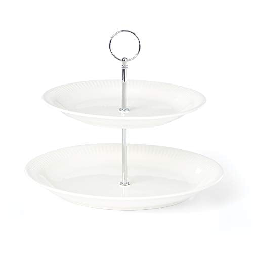 Lenox Profile 2-Tiered Server, 2.65, White