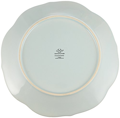 Lenox French Perle Dinner Plate, Ice Blue
