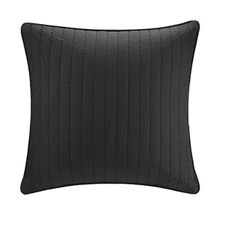 100% Cotton Single Euro Sham - European Square Decorative Pillow Cover, Hidden Zipper Closure (Cushion NOT Included)