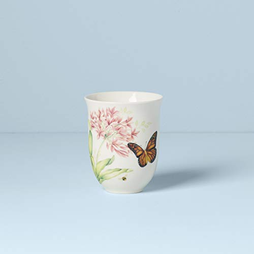 Lenox Butterfly Meadow Thermal Tea Mug, 1 Count (Pack of 1), Multi