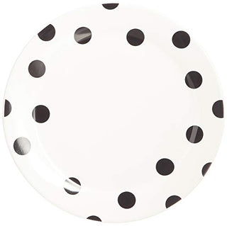KATE SPADE Deco Dot 12-Piece Dinnerware Set, 18.3 LB, White