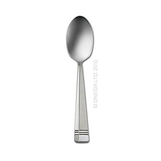 Oneida Amsterdam 45 Piece Everyday Flatware, Service for 8, 18/0 Stainless Steel, Silverware Set, Dishwasher Safe, Multi