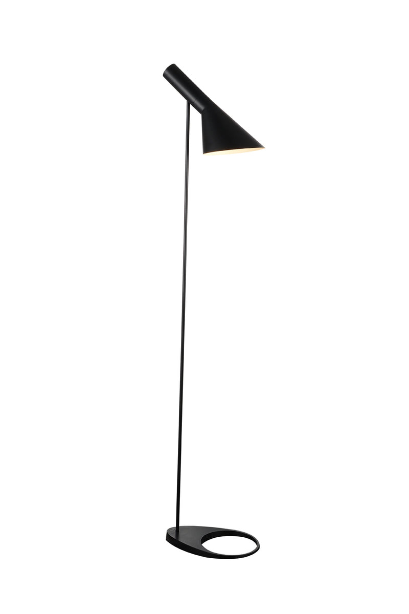 Home Outfitters 13 X 51 Black Metal Floor Lamp