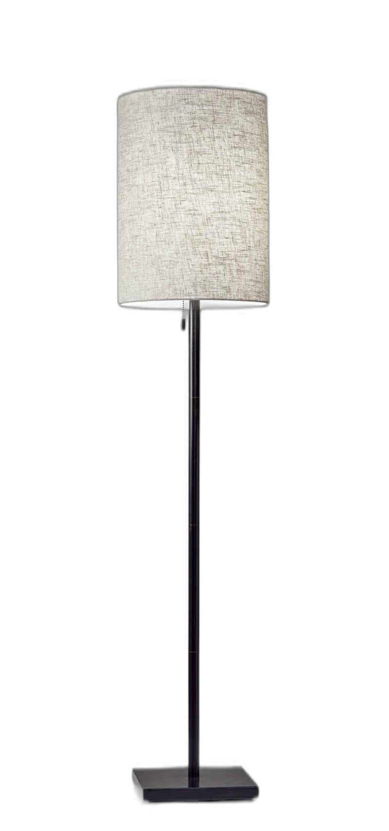 Home Outfitters Floor Lamp Classic Silhouette Dark Bronze Metal