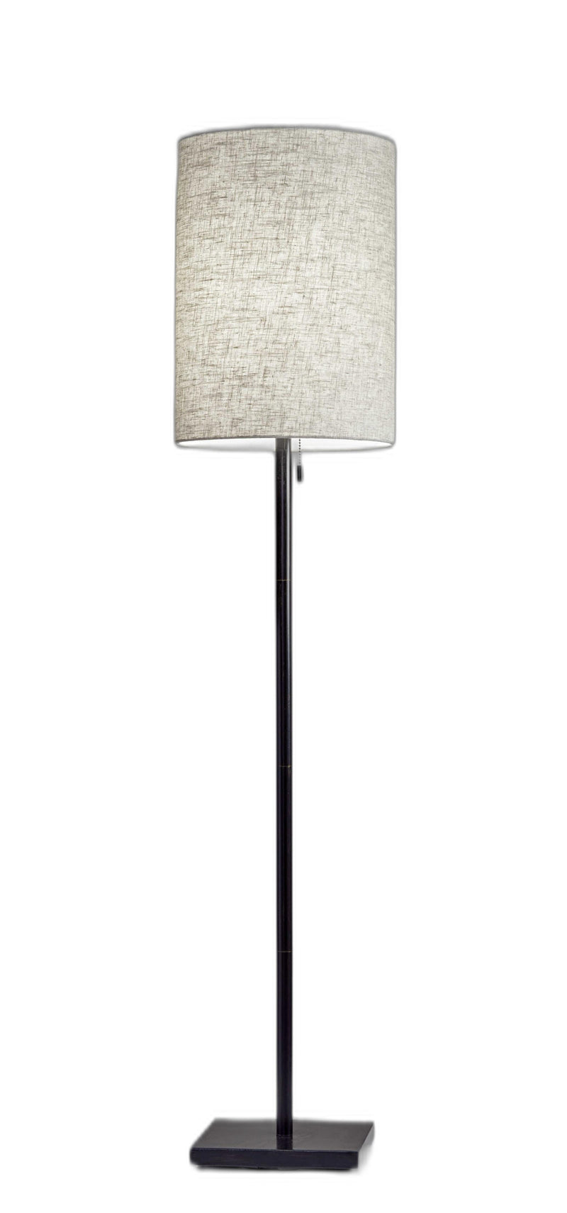 Home Outfitters Floor Lamp Classic Silhouette Dark Bronze Metal