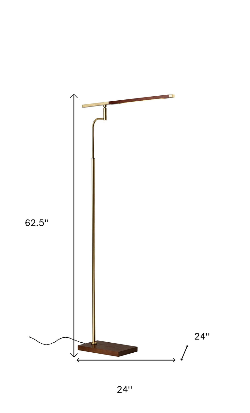 Home Outfitters 63" Task Floor Lamp