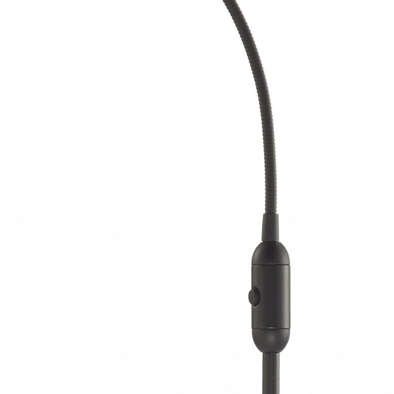 Home Outfitters 56" Black Arched Floor Lamp