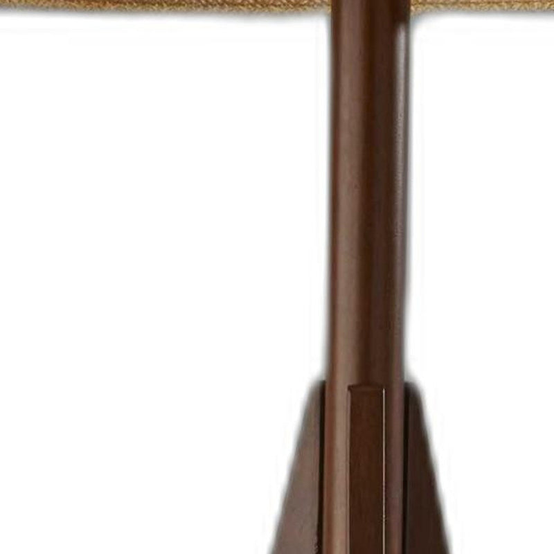 Home Outfitters 59" Tripod Floor Lamp With Brown Drum Shade