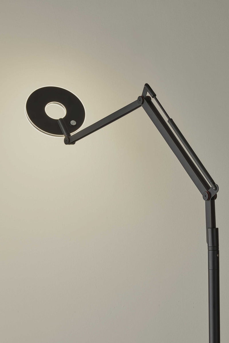 Home Outfitters 67" Black Task Floor Lamp