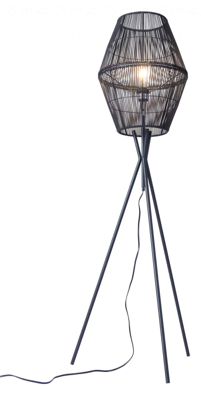 Home Outfitters Nest Floor Lamp Black