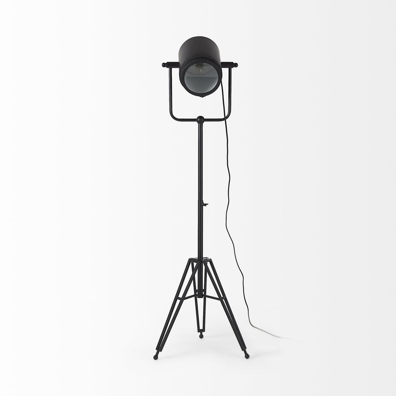 Home Outfitters 61" Black Movie Set Floor Lamp