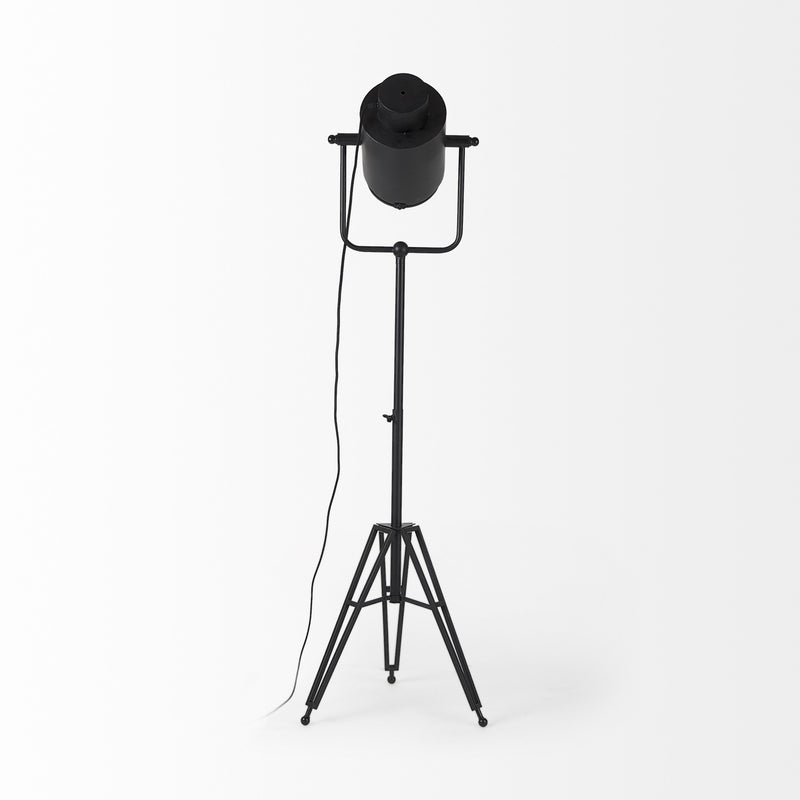 Home Outfitters 61" Black Movie Set Floor Lamp