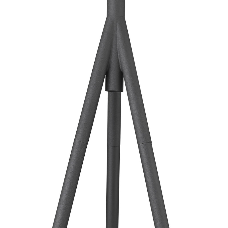 Home Outfitters 61" Matte Tripod Floor Lamp With Gray Cone Shade