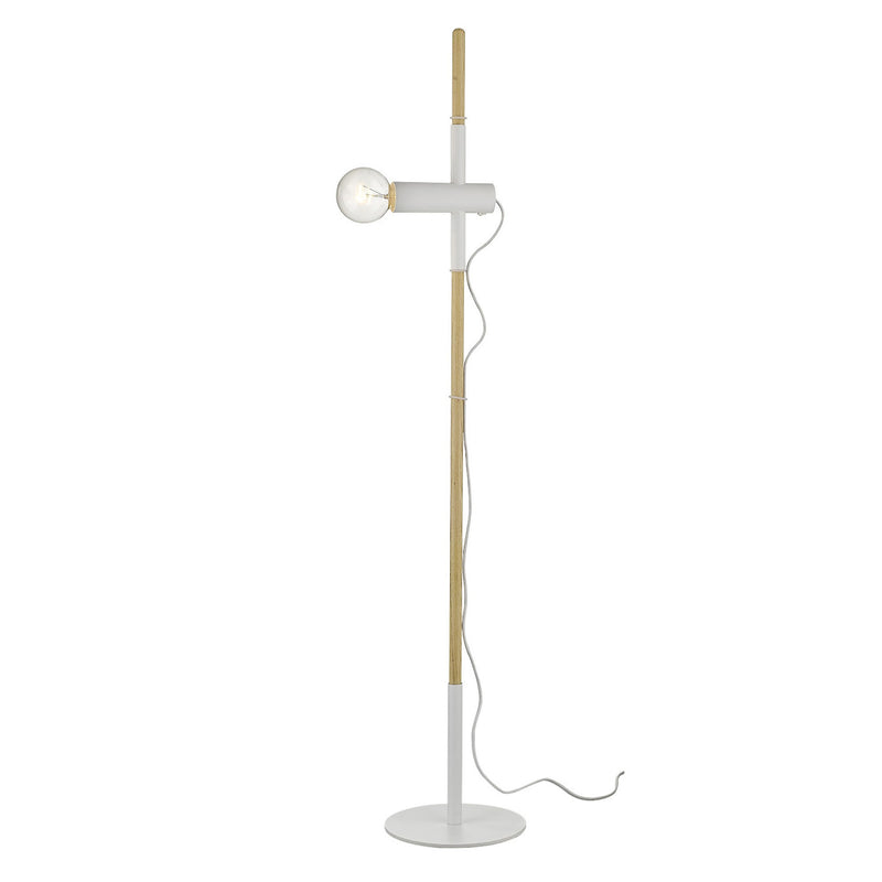 Home Outfitters 55" Natural Reading Floor Lamp