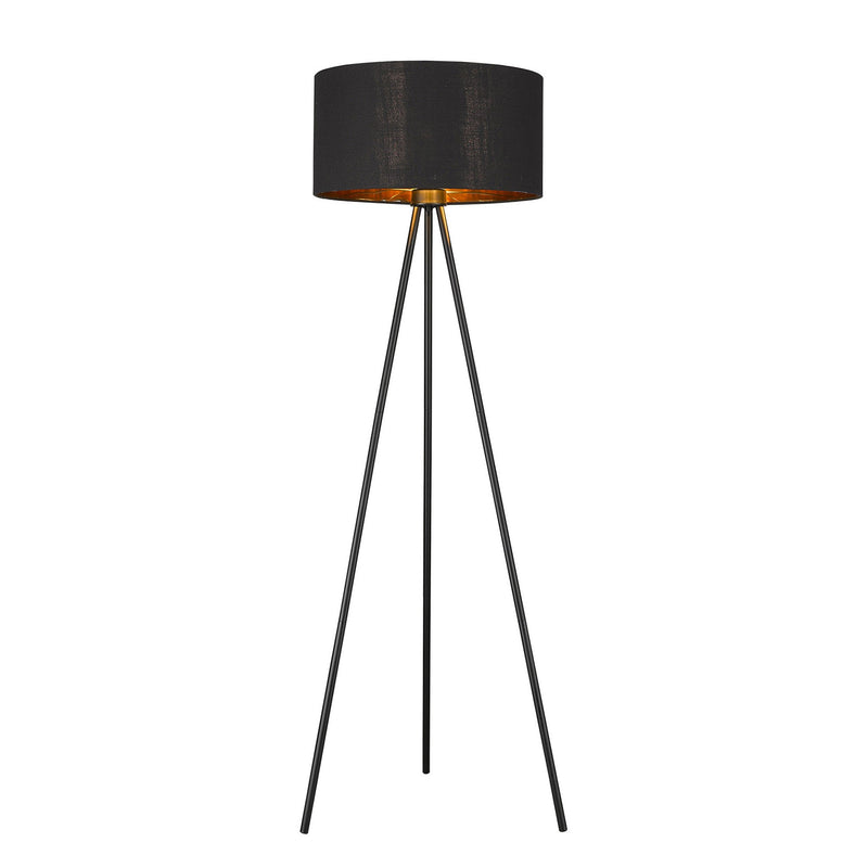 Home Outfitters 58" Matte Tripod Floor Lamp With Black Drum Shade