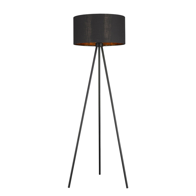 Home Outfitters 58" Matte Tripod Floor Lamp With Black Drum Shade