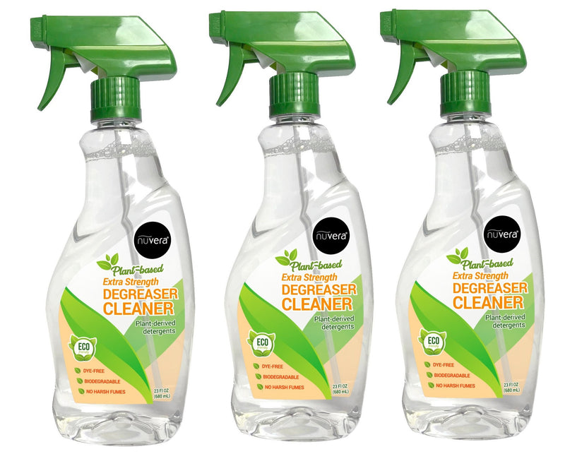 Nuvera Plant Based Degreaser Cleaner, 3 Pack